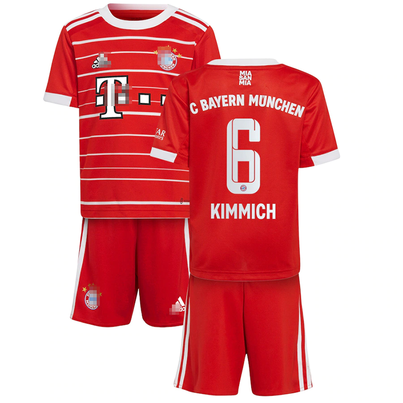 Camiseta Kimmich 6 Bayern Múnich Home 2022/2023 Niño Kit